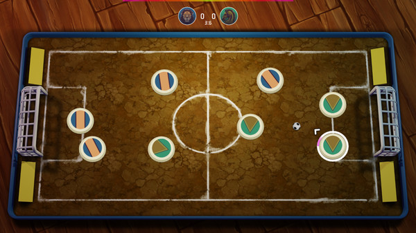 скриншот Button Soccer League 1