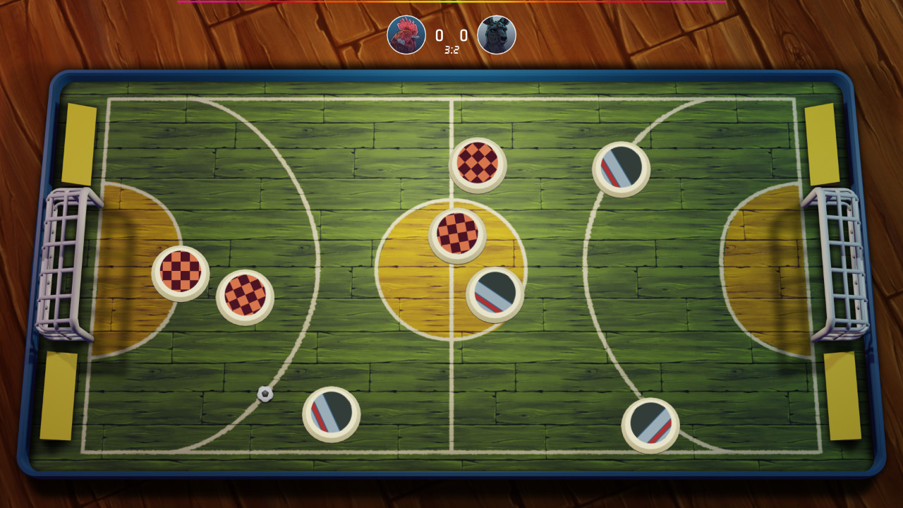 Jogo Futebol de Botão Com 2 Times PlasHome - Energia Esportes