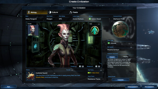 Galactic Civilizations IV: Supernova game for Linux 1