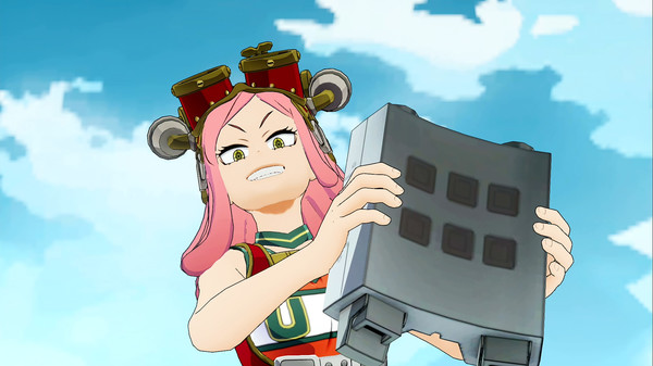 скриншот MY HERO ONE'S JUSTICE 2 Cheerleader Costume Mei Hatsume 2