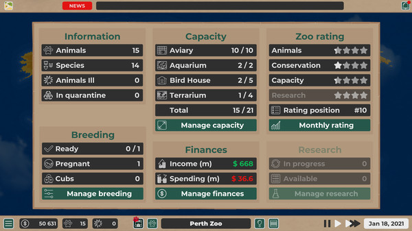 скриншот Zoo Economy 5