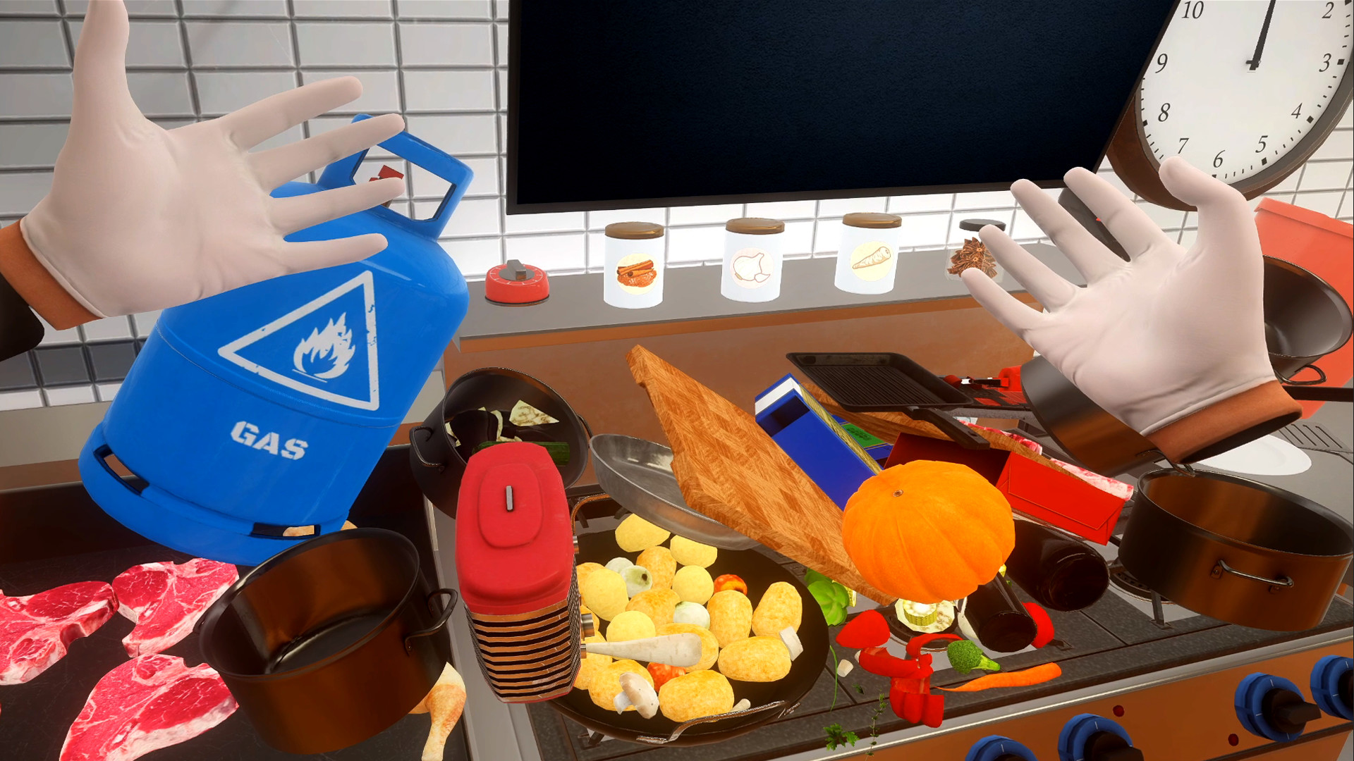 VIRTUAL REALITY COOKING SIMULATOR