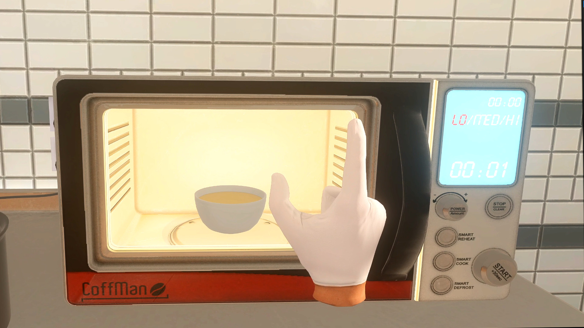 VIRTUAL REALITY COOKING SIMULATOR