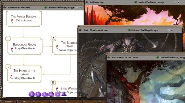 скриншот Fantasy Grounds - D&D Adventurers League 09-08 In the Garden of Evil 1