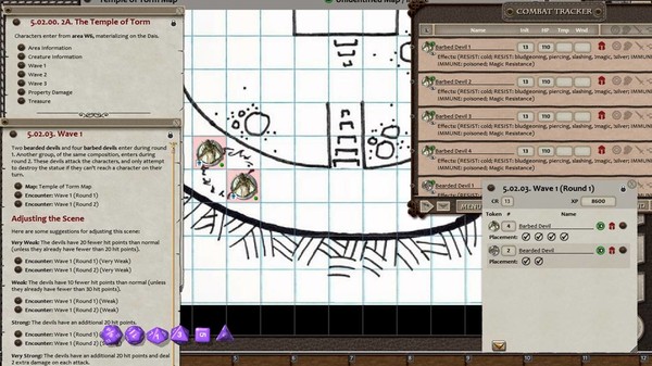 скриншот Fantasy Grounds - D&D Adventurers League 09-09 Ruined Prospects 3