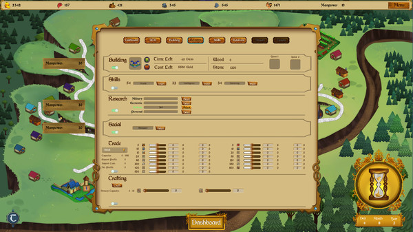 Conqueror 940 AD game for Linux 1