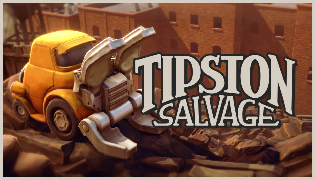 Imagen de la cápsula de "Tipston Salvage" que utilizó RoboStreamer para las transmisiones en Steam
