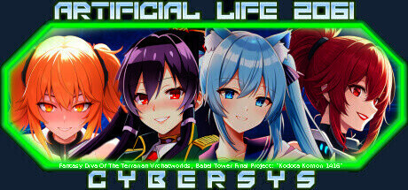 Artificial Life 2061: Cybersys - Diva Of The VRworld, Babel Project: "Kodota Komori 1416" [Made by: Joseph Sanz] Cover Image