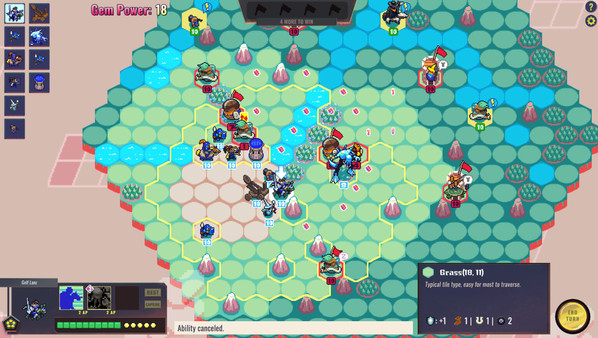 Скриншот из Gem Wizards Tactics