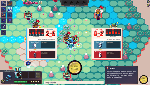 Скриншот из Gem Wizards Tactics