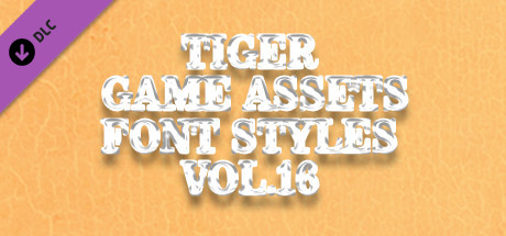 TIGER GAME ASSETS FONT STYLES VOL.16