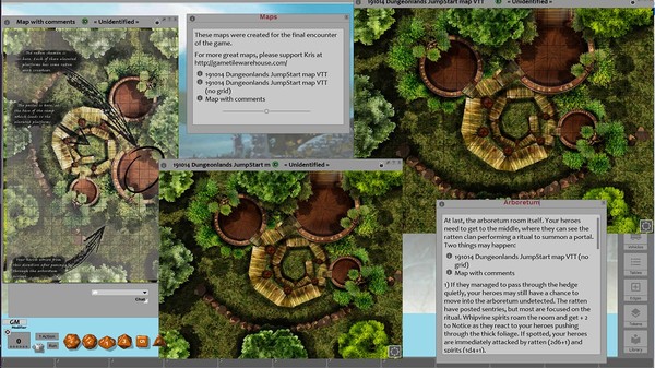 скриншот Fantasy Grounds - Dungeonlands JumpStart 4