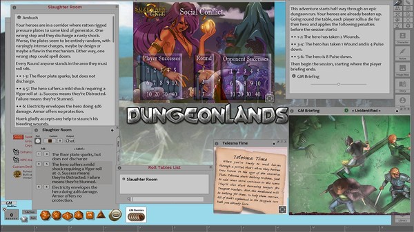 скриншот Fantasy Grounds - Dungeonlands JumpStart 1