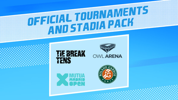 Tennis World Tour 2 Official Tournaments and Stadia Pack for steam