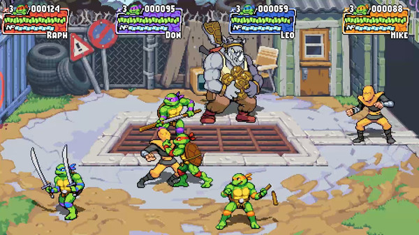 Скриншот из Teenage Mutant Ninja Turtles: Shredder's Revenge