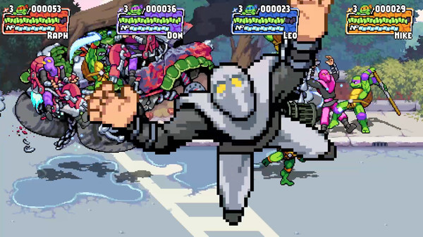Скриншот из Teenage Mutant Ninja Turtles: Shredder's Revenge