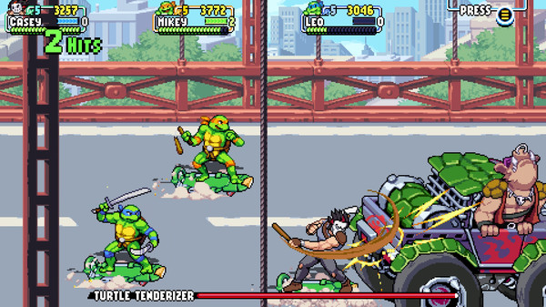 Скриншот №2 к Teenage Mutant Ninja Turtles Shredders Revenge