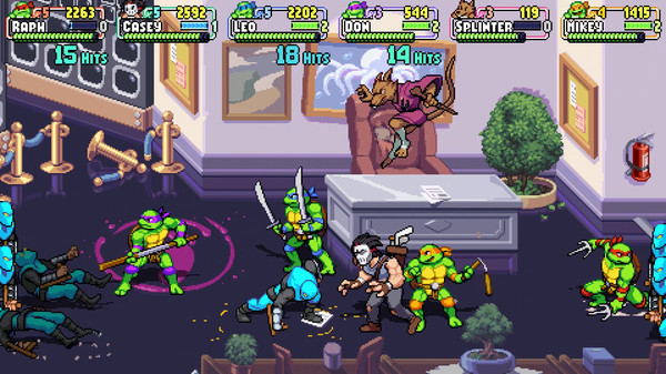 Скриншот №4 к Teenage Mutant Ninja Turtles Shredders Revenge