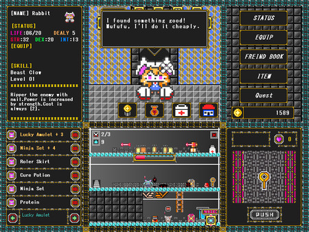 Wish of Abyss Dungeon game for Linux 1