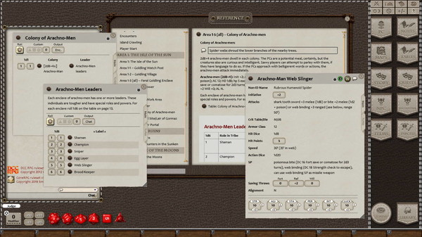 Fantasy Grounds - Dungeon Crawl Classic #93: Moon-Slaves of the Cannibal Kingdom