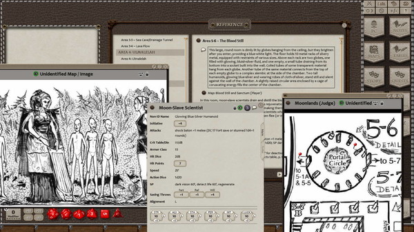 скриншот Fantasy Grounds - Dungeon Crawl Classic #93: Moon-Slaves of the Cannibal Kingdom 2