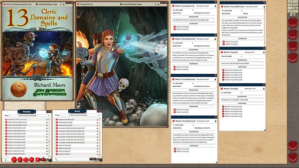 скриншот Fantasy Grounds - 13 Class Options Bundle 2