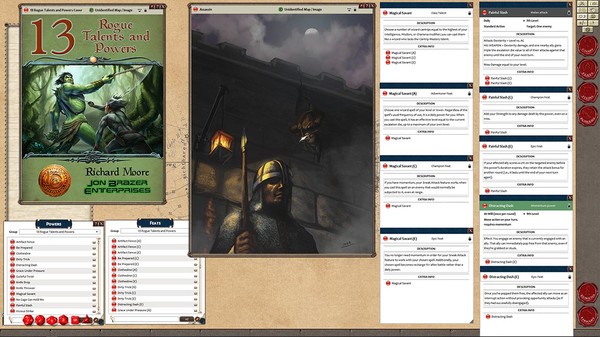 Fantasy Grounds - 13 Class Options Bundle