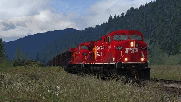Train Simulator: Canadian Pacific AC4400CW Loco Add-On for steam