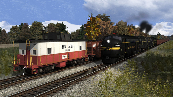 скриншот Train Simulator: Western Maryland Railway Retro Pack 5