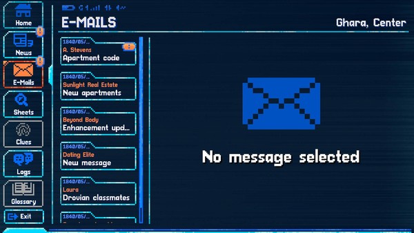 Lacuna – A Sci-Fi Noir Adventurefor windows and Linux 1