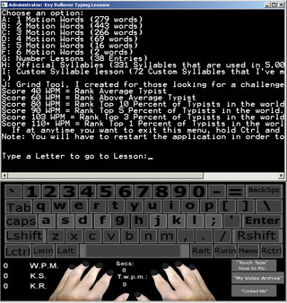 Touch Typing Home Row Speed Grinder - Silver Skin for steam Touch Typing Home Row Speed Grinder - Silver Skin for steam