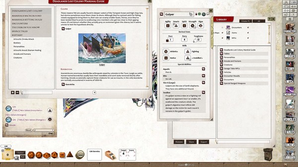 【图】Fantasy Grounds – Deadlands Lost Colony(截图3) 【图】Fantasy Grounds – Deadlands Lost Colony(截图3)