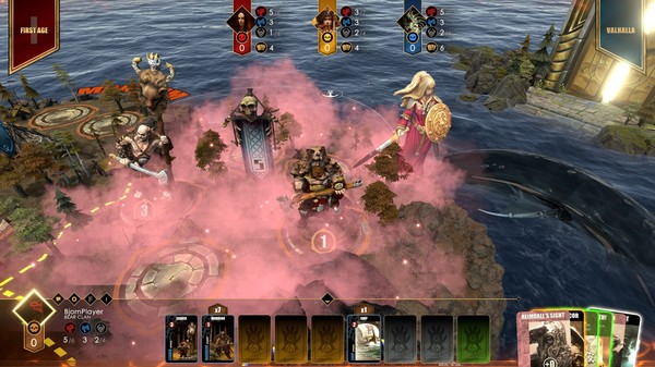 скриншот Blood Rage: Digital Edition - Gods of Asgard 2