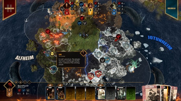 скриншот Blood Rage: Digital Edition - Gods of Asgard 1
