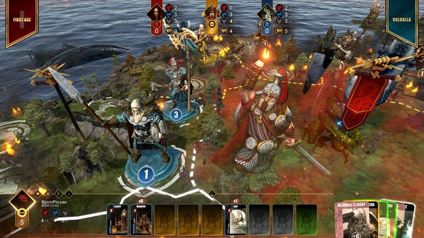 скриншот Blood Rage: Digital Edition - Gods of Asgard 5