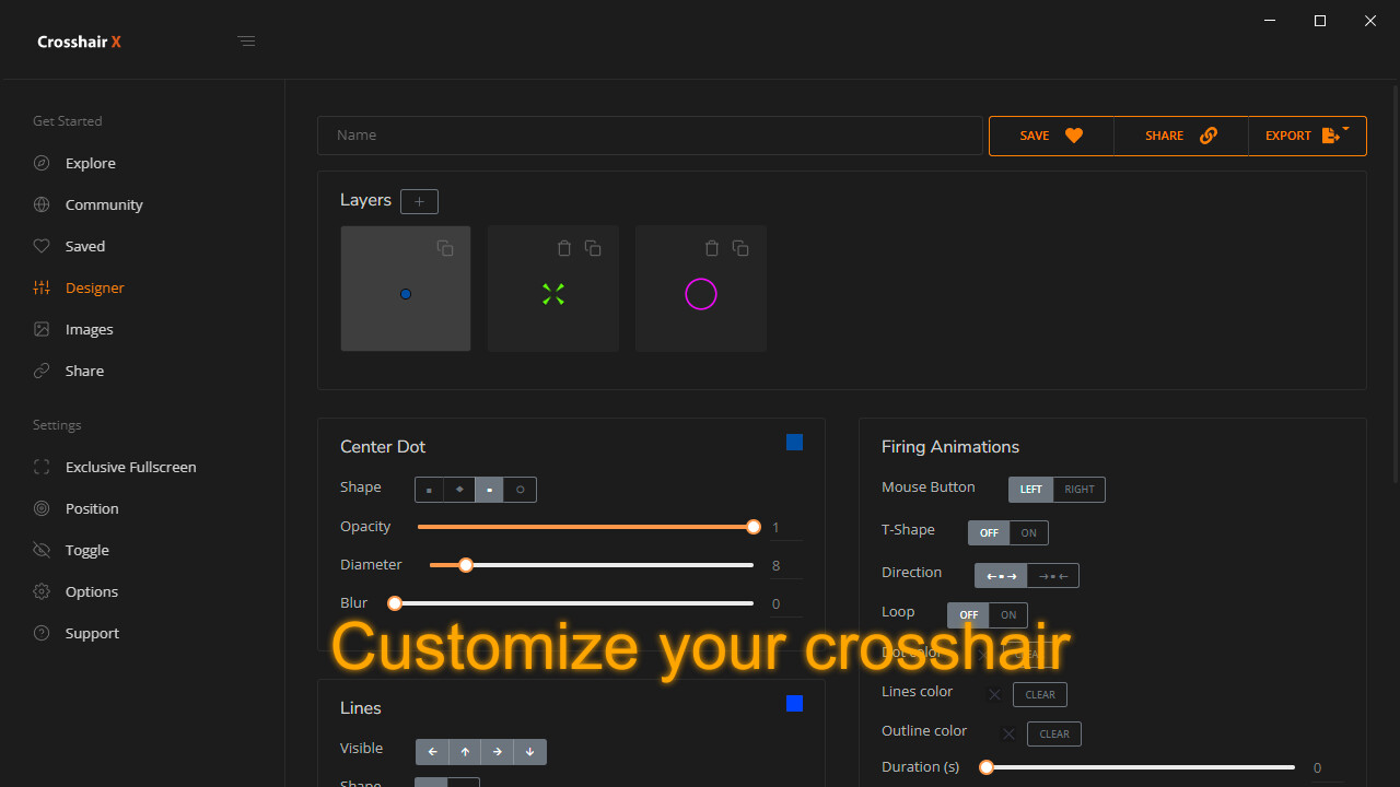 Crosshair X Crosshair X