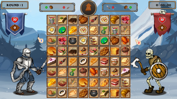 скриншот Memory Battle - Food Pack 1