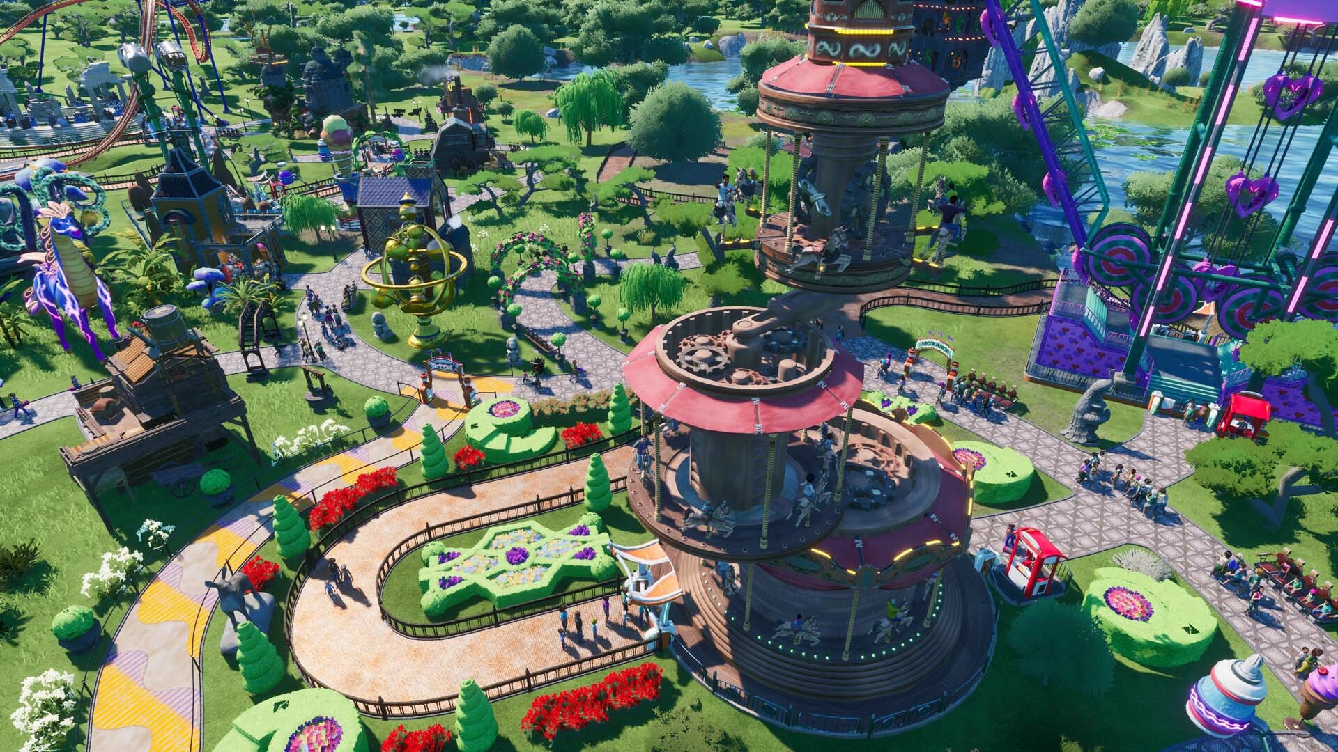 Park Beyond is a theme park sim that allows its players to create