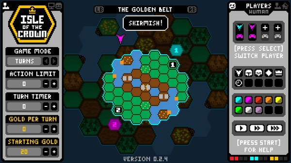 Isle of the Crown game for Linux 1