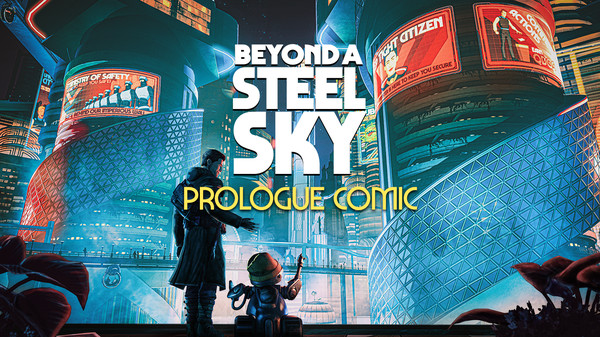 скриншот Beyond a Steel Sky Prologue Comic Book 1
