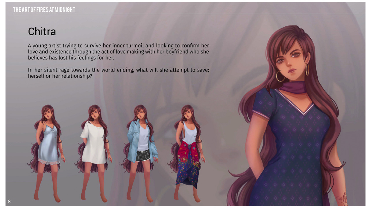 Fires At Midnight - Art Book #0