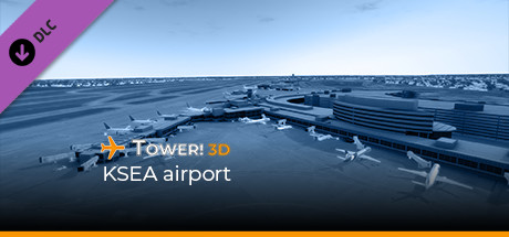 Tower!3D - KSEA airport banner