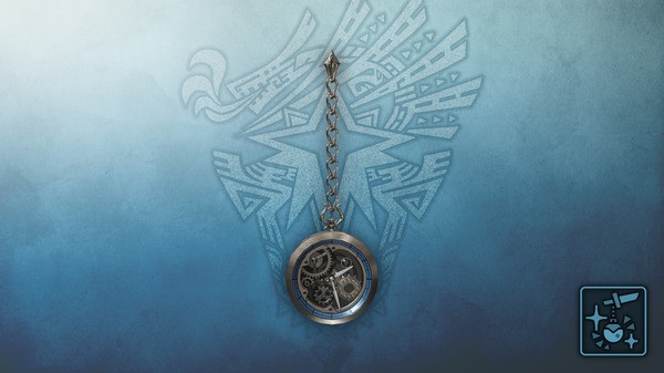 KHAiHOM.com - Monster Hunter World: Iceborne - Pendant: Mechanical Silver Watch