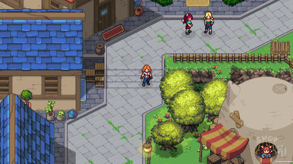 Screenshot of Flowstone Saga