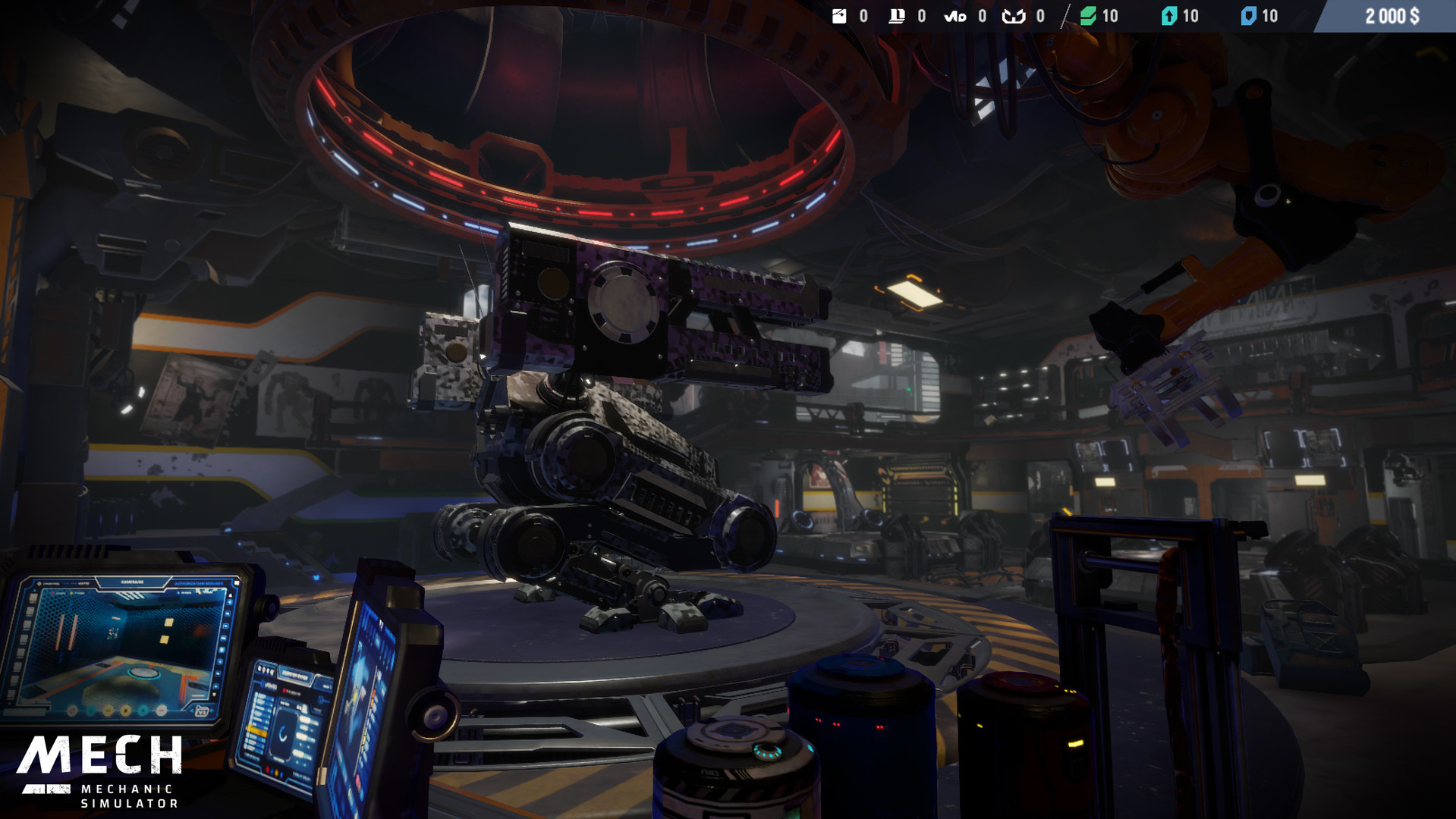 Mech Mechanic Simulator Demo #7