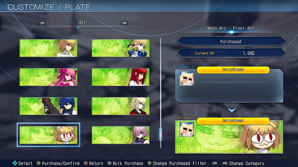 MELTY BLOOD: TYPE LUMINA screenshot