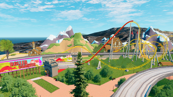 скриншот Roller Coaster - Orlando Theme Park VR 4