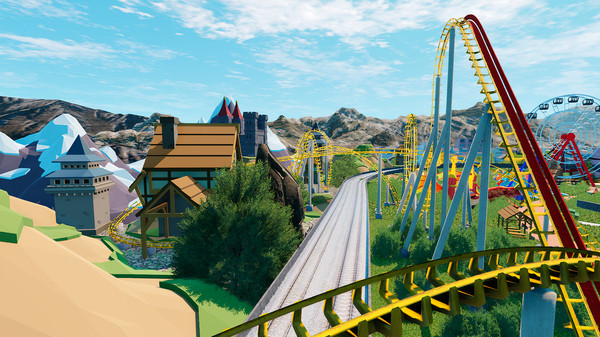скриншот Roller Coaster - Orlando Theme Park VR 2