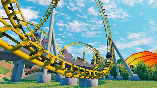 скриншот Roller Coaster - Orlando Theme Park VR 1