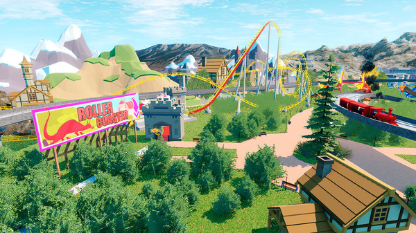 скриншот Roller Coaster - Orlando Theme Park VR 0